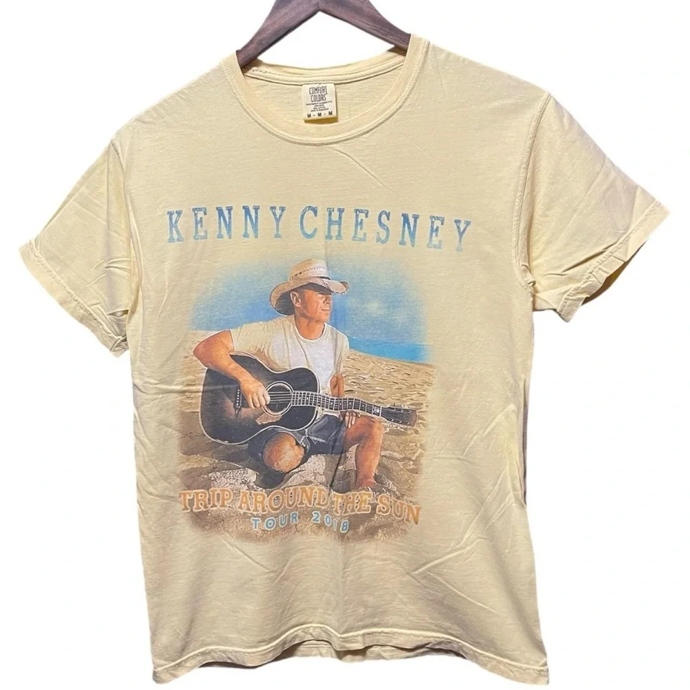 2018 Kenny Chesney trip around the sun tour country music tour concert T-shirt - Picture 1 of 6